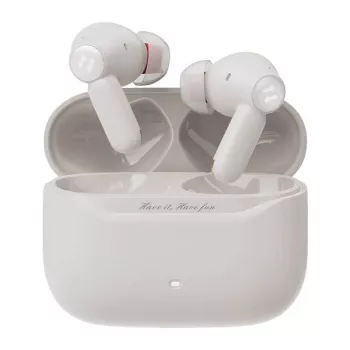 HAVIT TW991 PRO (SPACE NC01T) Belaidės ausinės — Baltos, Triukšmo slopinimas, Tikros belaidės