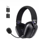 Žaidimų ausinės HAVIT Fuxi-H3 Plus – laidinės stereo ausinės su mikrofonu (juodos)