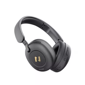Belaidės ausinės HAVIT H655BT PRO – viršugalvinės, Bluetooth, įmontuotas mikrofonas, juodos