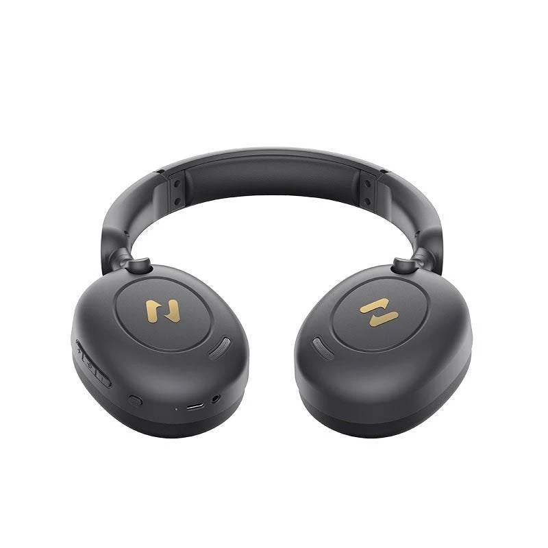 Belaidės ausinės HAVIT H655BT PRO – viršugalvinės, Bluetooth, įmontuotas mikrofonas, juodos