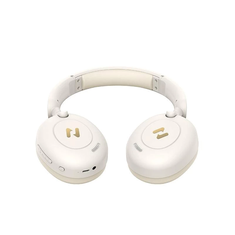 Belaidės ausinės HAVIT H655BT PRO – over-ear, Bluetooth, smėlio spalvos