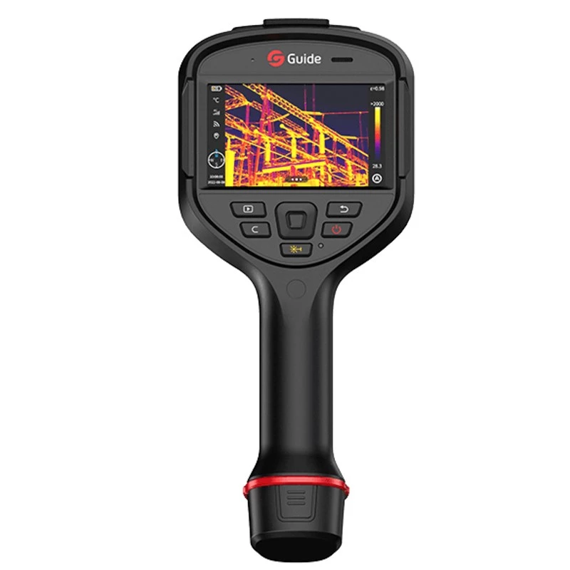 Termovizija H4, 480x360 IR, 30Hz, FOV 25°x19°, 4,3 inch jutiklinis LCD, lazeris, 64GB, Wi-Fi, Bluetooth, 8MP, baterija