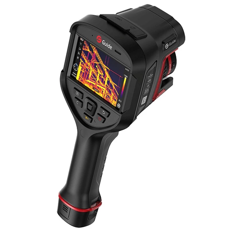 H3 termovizijos kamera, IR 320x240, -40~650°C, FOV 25°×19°, 4,3 col. jutiklinis LCD, lazeris, 5 MP, 64 GB, Wi-Fi, Bluetooth
