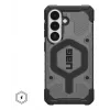 UAG Urban Armor Gear Pathfinder Dėklas su Magnetiniu Moduliu | Samsung Galaxy S26 | pelenų (pilkas permatomas)/Juoda | 214528113140