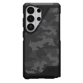 UAG Metropolis LT Magnet dėklas su integruotu magnetiniu moduliu, skirtas Samsung Galaxy S26 Ultra (mikro hex camo grafitas)