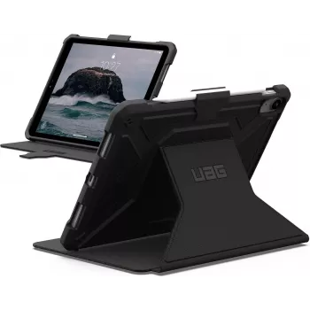 UAG Urban Armor Gear Metropolis Tactical ARMR Dėklas | Apple iPad 11 inch (2025) / iPad 10,9 inch (2022) | juodas | 124509114040