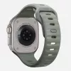 Nomad Sport Band pilka guminė juosta išmaniesiems laikrodžiams, plotis 21,5 mm, riešas 160–195 mm