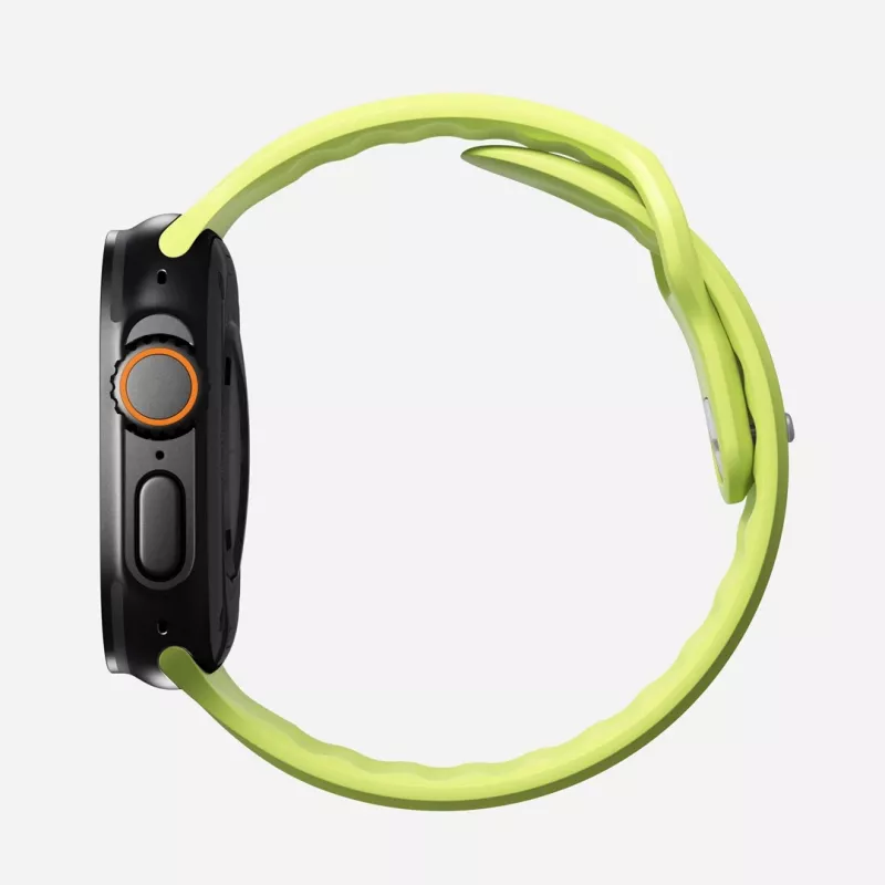NOMAD Tempo Band – dirželis Apple Watch 49 mm su FKM (lumen)