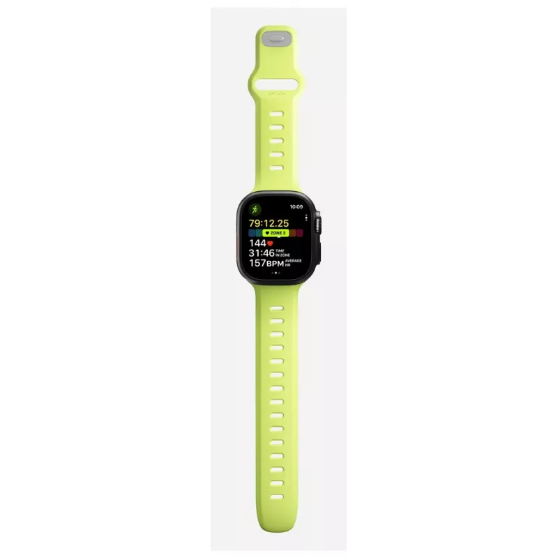 NOMAD Tempo Band – dirželis Apple Watch 49 mm su FKM (lumen)