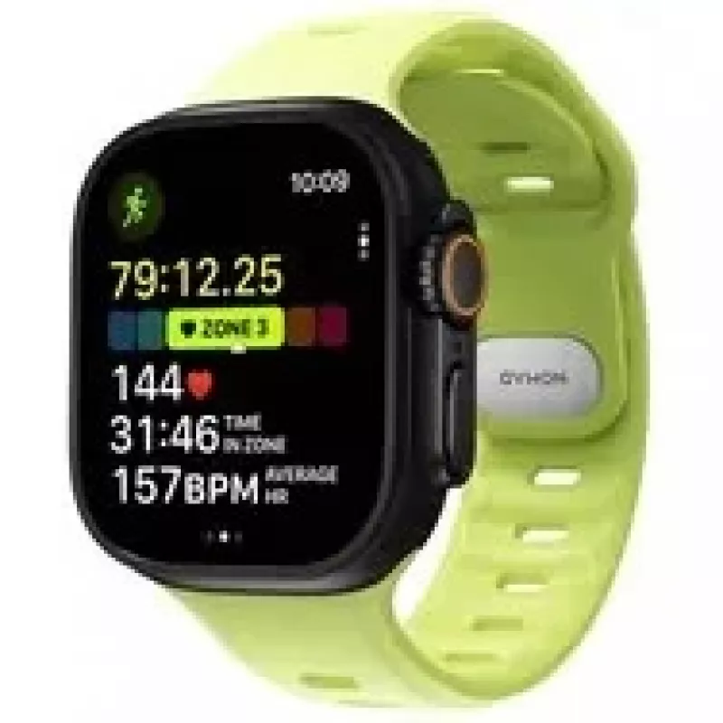 NOMAD Tempo Band – dirželis Apple Watch 49 mm su FKM (lumen)