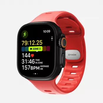 NOMAD Tempo Band – dirželis Apple Watch 49 mm iš FKM (crush)