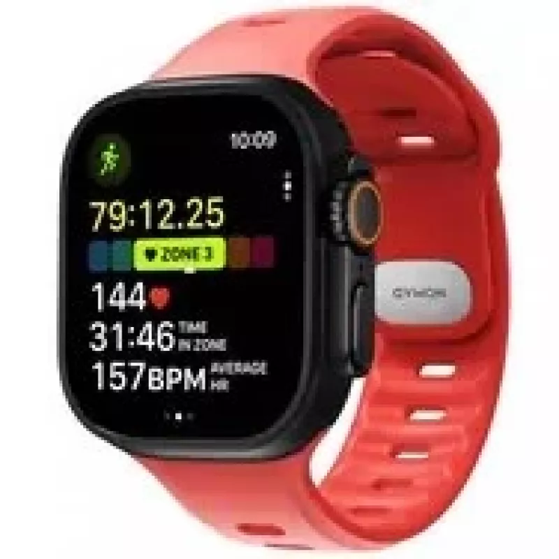 NOMAD Tempo Band – dirželis Apple Watch 49 mm iš FKM (crush)