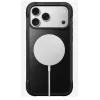 Mobiliojo telefono dėklas Nomad Rugged Leather Case, skirtas iPhone 17 Pro Max, oda + TPU + PC, tinka 17,5 cm (6,9 colio) ekranui, juoda