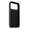 Mobiliojo telefono dėklas Nomad Rugged Leather Case, skirtas iPhone 17 Pro Max, oda + TPU + PC, tinka 17,5 cm (6,9 colio) ekranui, juoda