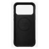 Mobiliojo telefono dėklas Nomad Rugged Leather Case, skirtas iPhone 17 Pro Max, oda + TPU + PC, tinka 17,5 cm (6,9 colio) ekranui, juoda