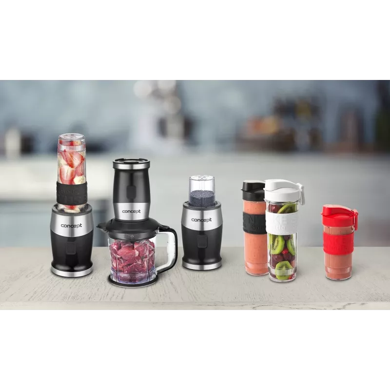 Panardintuvinis blenderis Concept SM3390, 1,2 l, 700 W, juodas, nerūdijantis plienas