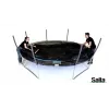 Salta Cosmos 427 cm lauko batutas (modelis 5263A) – juodas, apvalus su apsauginiu tinklu