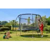 Salta Cosmos 427 cm lauko batutas (modelis 5263A) – juodas, apvalus su apsauginiu tinklu