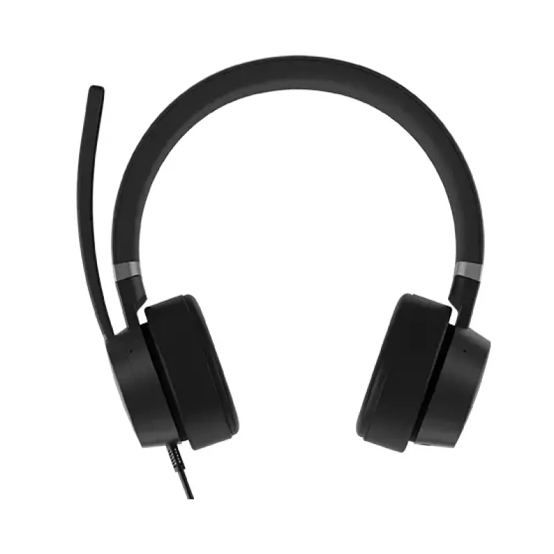 Lenovo Go Wired ANC ausinės su triukšmo slopinimu, juostinės, USB Type-C, juodos