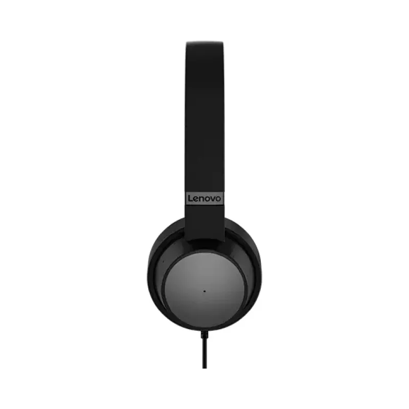 Lenovo Go Wired ANC ausinės su triukšmo slopinimu, juostinės, USB Type-C, juodos