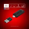 Belaidis žaidimų ausinių rinkinys HyperX Cloud Flight 2 — Uždedamos, Juodos