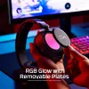 Belaidis žaidimų ausinių rinkinys HyperX Cloud Flight 2 — Uždedamos, Juodos