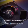 Belaidis žaidimų ausinių rinkinys HyperX Cloud Flight 2 — Uždedamos, Juodos