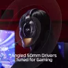 Belaidis žaidimų ausinių rinkinys HyperX Cloud Flight 2 — Uždedamos, Juodos