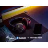 Belaidis žaidimų ausinių rinkinys HyperX Cloud Flight 2 — Uždedamos, Juodos