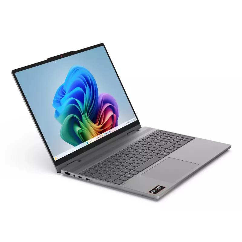 Lenovo IdeaPad 5 2-in-1 15AGP11 Copilot+ PC AMD Ryzen™ AI 5 430 hibridinis (2-in-1) 38,9 cm (15,3 col.) jutiklinis ekranas WUXGA 16 GB DDR5-SDRAM 512 GB SSD Wi-Fi 7 (802.11be) Windows 11 Home vokiška pilka