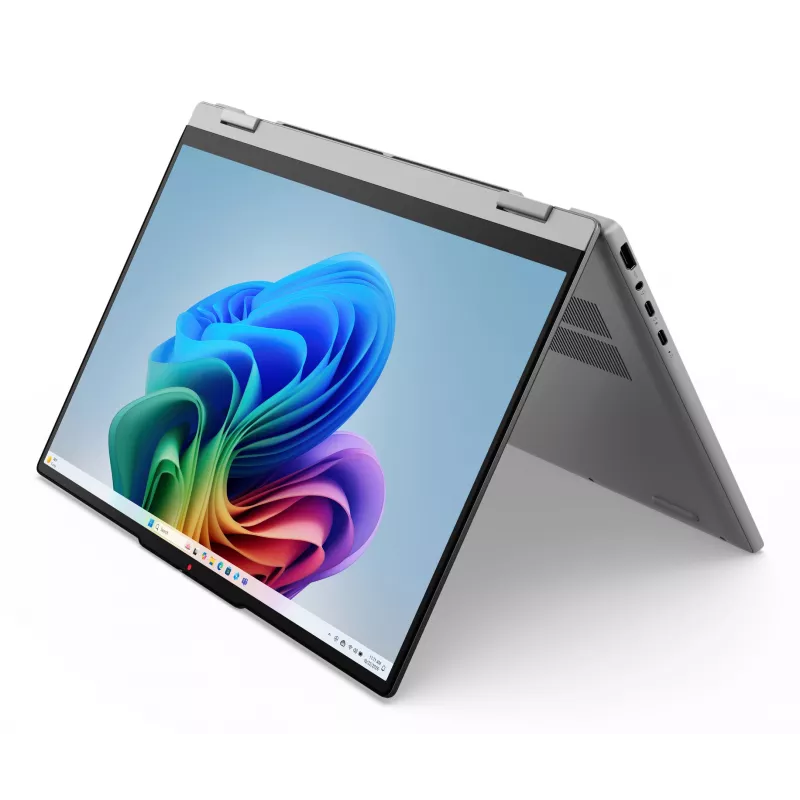 Lenovo IdeaPad 5 2-in-1 15AGP11 Copilot+ PC AMD Ryzen™ AI 5 430 hibridinis (2-in-1) 38,9 cm (15,3 col.) jutiklinis ekranas WUXGA 16 GB DDR5-SDRAM 512 GB SSD Wi-Fi 7 (802.11be) Windows 11 Home vokiška pilka