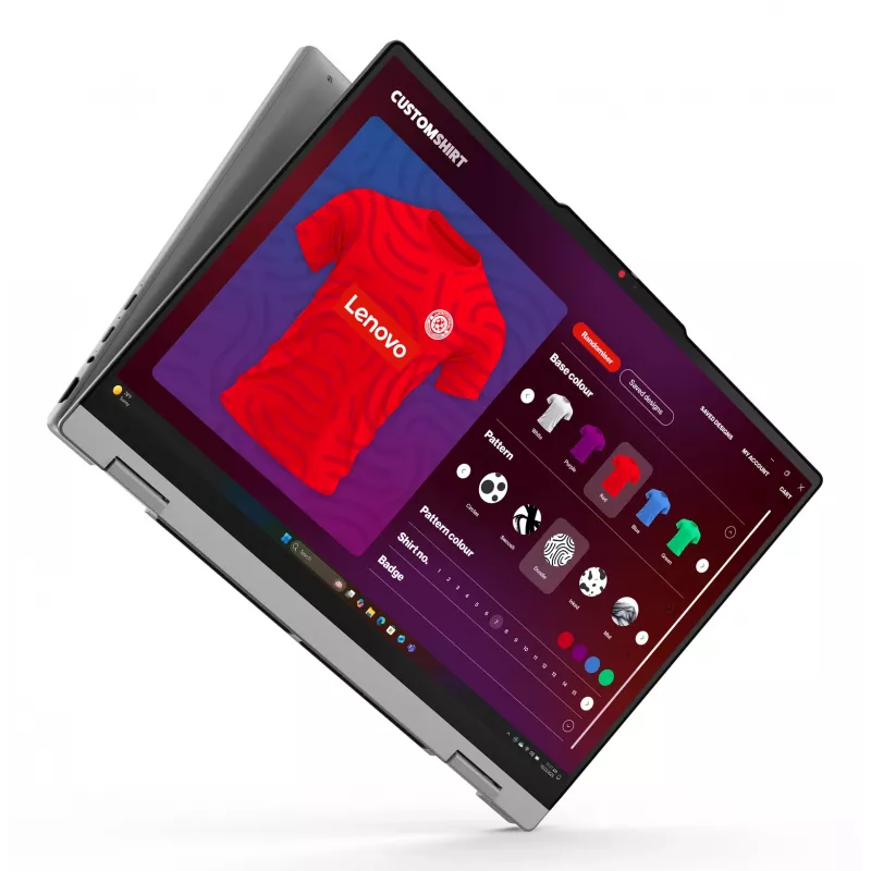 Lenovo IdeaPad 5 2-in-1 15AGP11 Copilot+ PC AMD Ryzen™ AI 5 430 hibridinis (2-in-1) 38,9 cm (15,3 col.) jutiklinis ekranas WUXGA 16 GB DDR5-SDRAM 512 GB SSD Wi-Fi 7 (802.11be) Windows 11 Home vokiška pilka