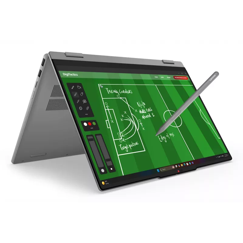 Lenovo IdeaPad 5 2-in-1 15AGP11 Copilot+ PC AMD Ryzen™ AI 5 430 hibridinis (2-in-1) 38,9 cm (15,3 col.) jutiklinis ekranas WUXGA 16 GB DDR5-SDRAM 512 GB SSD Wi-Fi 7 (802.11be) Windows 11 Home vokiška pilka