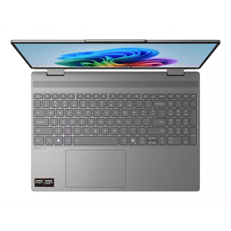 Lenovo IdeaPad 5 2-in-1 15AGP11 Copilot+ PC AMD Ryzen™ AI 5 430 hibridinis (2-in-1) 38,9 cm (15,3 col.) jutiklinis ekranas WUXGA 16 GB DDR5-SDRAM 512 GB SSD Wi-Fi 7 (802.11be) Windows 11 Home vokiška pilka