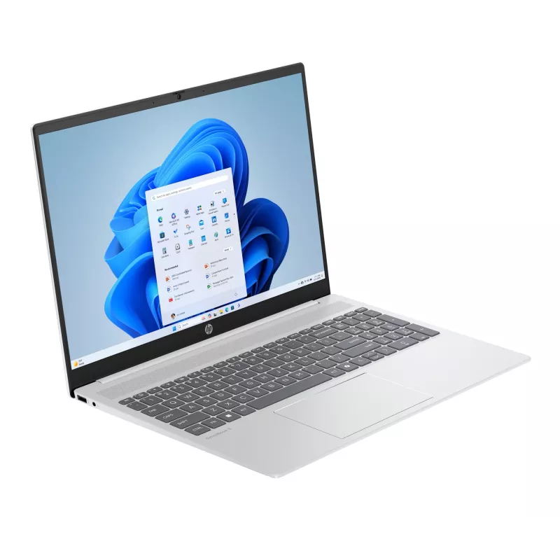 HP OmniBook 5 16-ba1005na nešiojamas kompiuteris, Intel® Core™ i3-1315U, 40.6 cm (16 col.) 2K, 8 GB LPDDR5-SDRAM, 512 GB SSD, Wi-Fi 6 (802.11ax), Windows 11 Home, sidabrinis