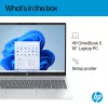 HP OmniBook 5 16-ba1005na nešiojamas kompiuteris, Intel® Core™ i3-1315U, 40.6 cm (16 col.) 2K, 8 GB LPDDR5-SDRAM, 512 GB SSD, Wi-Fi 6 (802.11ax), Windows 11 Home, sidabrinis