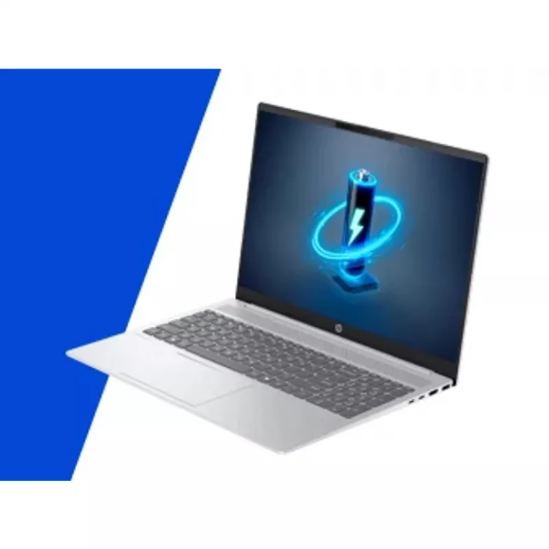 HP OmniBook 5 16-ba1005na nešiojamas kompiuteris, Intel® Core™ i3-1315U, 40.6 cm (16 col.) 2K, 8 GB LPDDR5-SDRAM, 512 GB SSD, Wi-Fi 6 (802.11ax), Windows 11 Home, sidabrinis