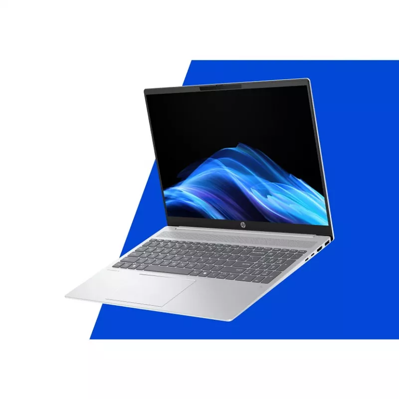 HP OmniBook 5 16-ba1005na nešiojamas kompiuteris, Intel® Core™ i3-1315U, 40.6 cm (16 col.) 2K, 8 GB LPDDR5-SDRAM, 512 GB SSD, Wi-Fi 6 (802.11ax), Windows 11 Home, sidabrinis
