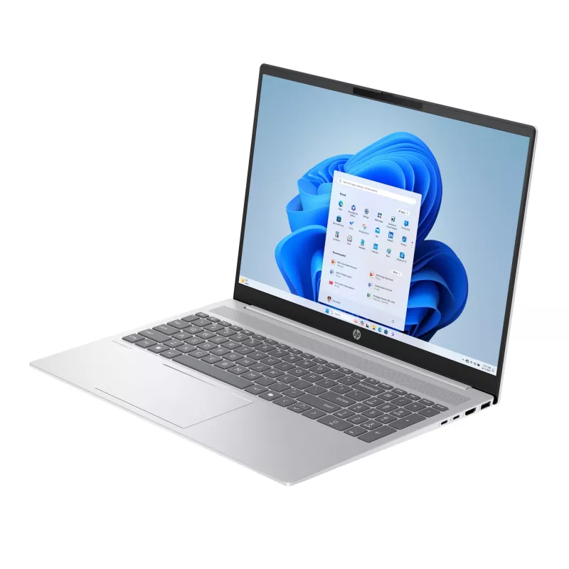 HP OmniBook 5 16-ba1005na nešiojamas kompiuteris, Intel® Core™ i3-1315U, 40.6 cm (16 col.) 2K, 8 GB LPDDR5-SDRAM, 512 GB SSD, Wi-Fi 6 (802.11ax), Windows 11 Home, sidabrinis
