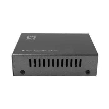 LevelOne GVT-2012 RJ45 į SFP Gigabit medijos keitiklis, PoE PSE