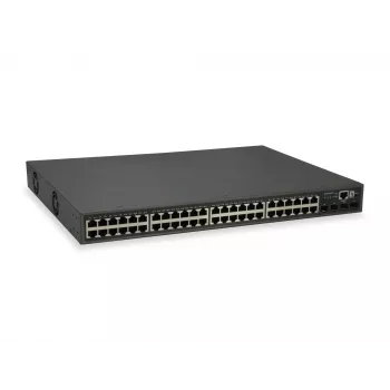 LevelOne GTP-5271 52 prievadų L3 Lite valdomas Gigabit PoE jungiklis, 4 x 10GbE SFP+, 48 PoE išėjimai, 400 W PoE biudžetas