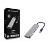 Conceptronic DONN02G USB-C dokas / prievadų kartotuvas 6-in-1 USB 3.2 Gen 1 aliuminis