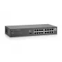 LevelOne 16 prievadų Gigabit jungiklis, Gigabit Ethernet (10/100/1000), Full duplex, Montavimas į stelažą