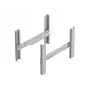 Conceptronic RRK02 Rackmontavimo bėgių rinkinys 2U, pilkas
