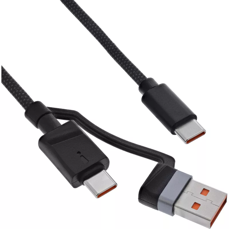 InLine 55365 5MP internetinė kamera su USB-C, automatiniu fokusavimu, Windows Hello ir privatumo užsklende