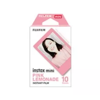 Fujifilm Instax Mini Pink Lemonade momentinė juostelė 10 vnt 54 x 86 mm