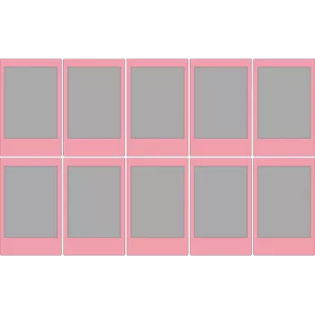 Fujifilm Instax Mini Pink Lemonade momentinė juostelė 10 vnt 54 x 86 mm