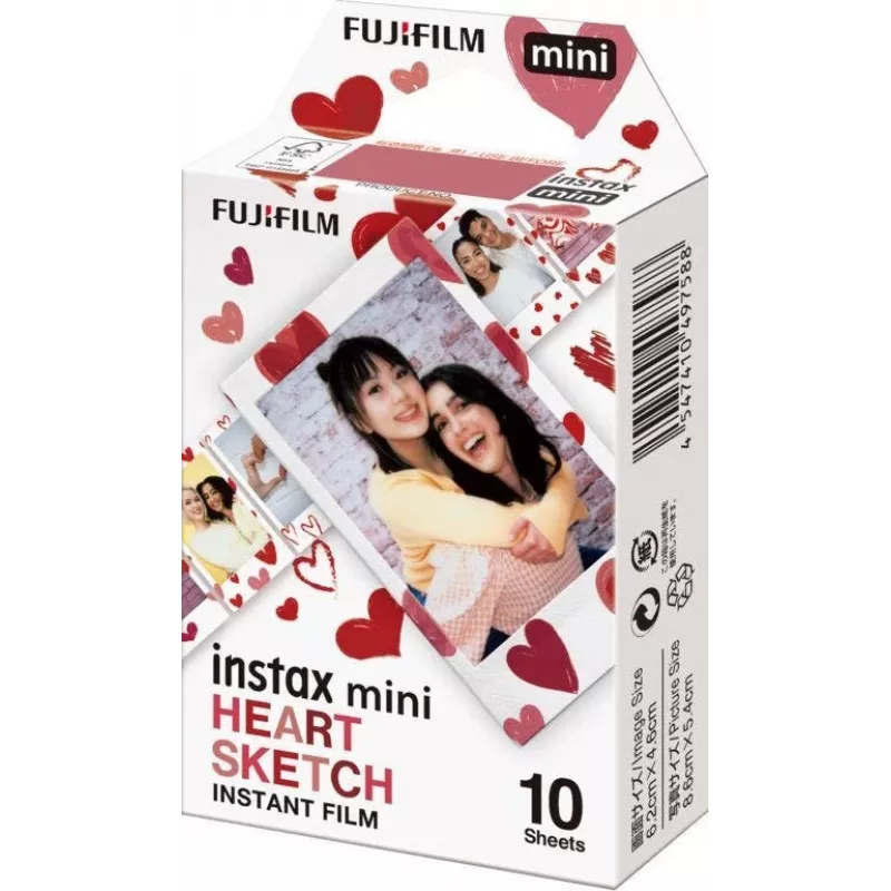 Fujifilm Instax Mini momentinė juostelė 10 vnt 54 x 86 mm