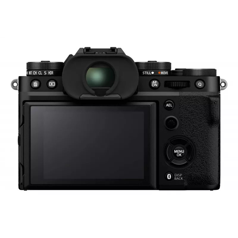 Fujifilm X-T5 korpusas be objektyvo 40,2 MP X-Trans CMOS 5 HR 7728 x 5152 pikseliai Juoda