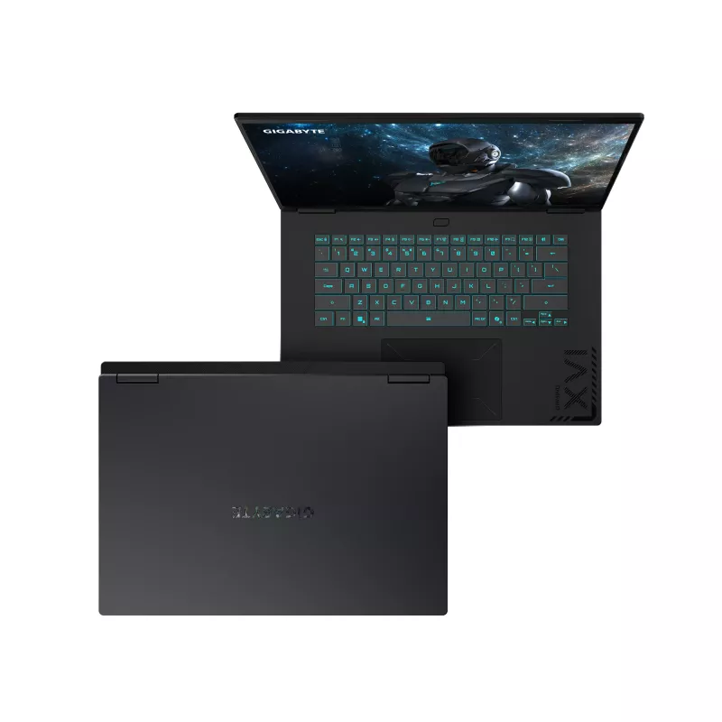 Nešiojamas kompiuteris GIGABYTE GAMING A16 PRO DYHG5DECC4SH Intel Core 7 240H 40,6 cm (16 colių) Quad HD+ 32 GB LPDDR5x-SDRAM 1 TB SSD NVIDIA® GeForce RTX™ 5080 Laptop GPU Wi-Fi 6E (802.11ax) Windows 11 Home Juodas